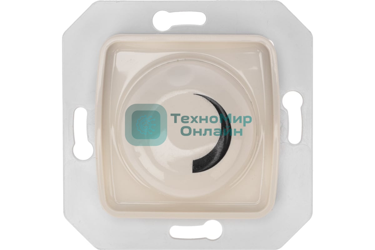 Светорегулятор Kranz DEA 300Вт с/у мех. бежевый (1/10/100)