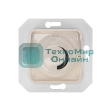 Светорегулятор Kranz DEA 300Вт с/у мех. бежевый (1/10/100)