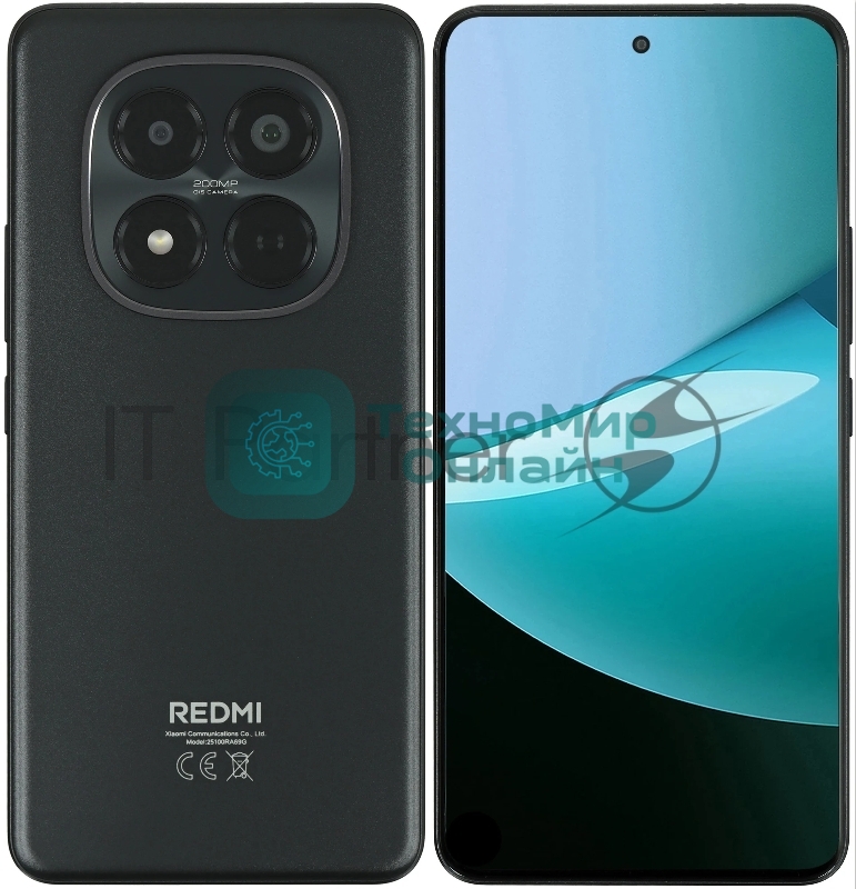 Смартфон Redmi Note 15 Pro 8/256Gb, черный