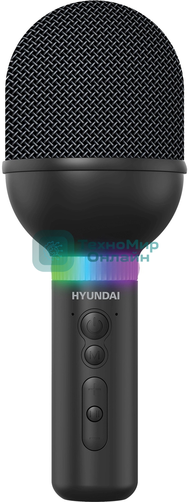 Микрофон беспроводной Hyundai H-MIC101 черный