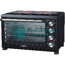 Мини-печь Hyundai MIO-HY086 38 л, 1600 Вт, черный