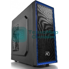 Компьютерный корпус Deepcool TESSERACT BF (one black fan) без БП, черный, ATX