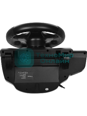 Игровой руль DEFENDER (64067) Rager черн,PC/PS/Xbox/Switch,педали