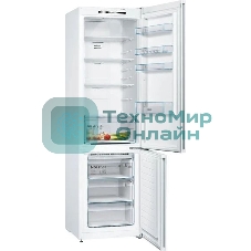 Холодильник Bosch KGN39UW30U белый двухкамерный 279/87л морозилка снизу, No Frost