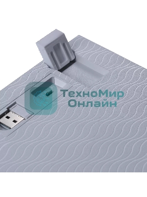 Клавиатура беспроводная Defender REDRAGON VEIGAR USB, Bluetooth/Радиоканал, бело-голубая