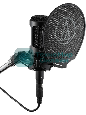 Микрофон проводной Audio-Technica AT2035 черный/черный