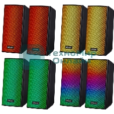 Акустическая система 2.0 Defender Spitfire black (6Вт, питание от USB, bluetooth)