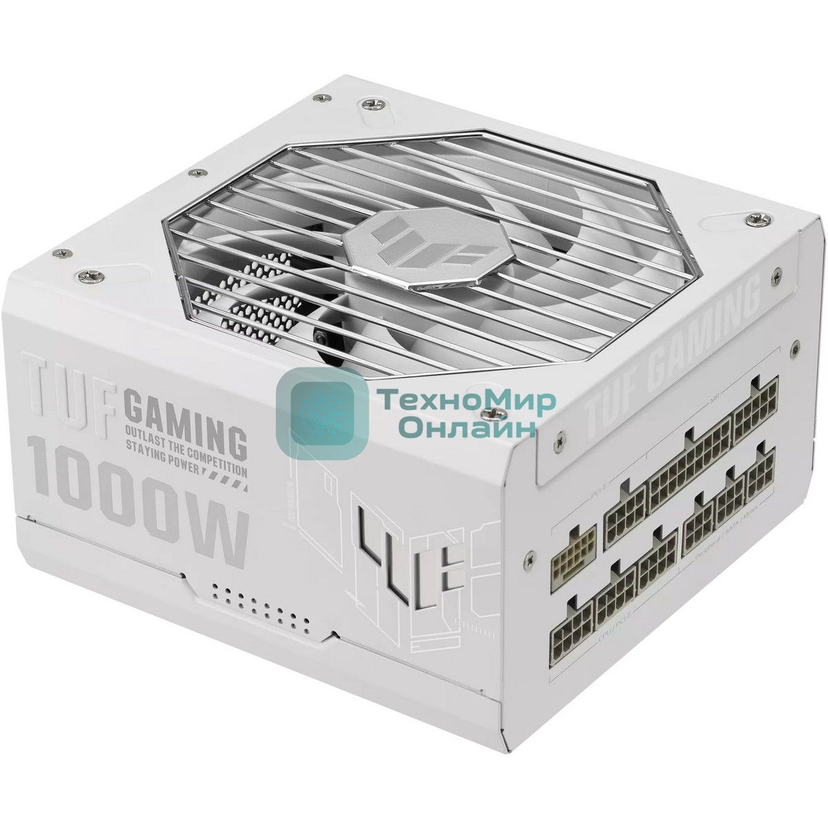 Блок питания ASUS TUF-GAMING-1000G-WHITE,PSU, CE+UK (90YE00S5-B0NA00) белый