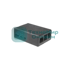 Компьютерный корпус Qumo RS050 Aluminum Case, Raspberry Pi 5B, Grey
