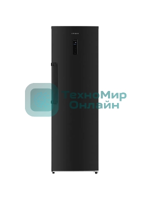 Холодильник Kuppersberg NRS 189 DX чёрный однокамерный 355л