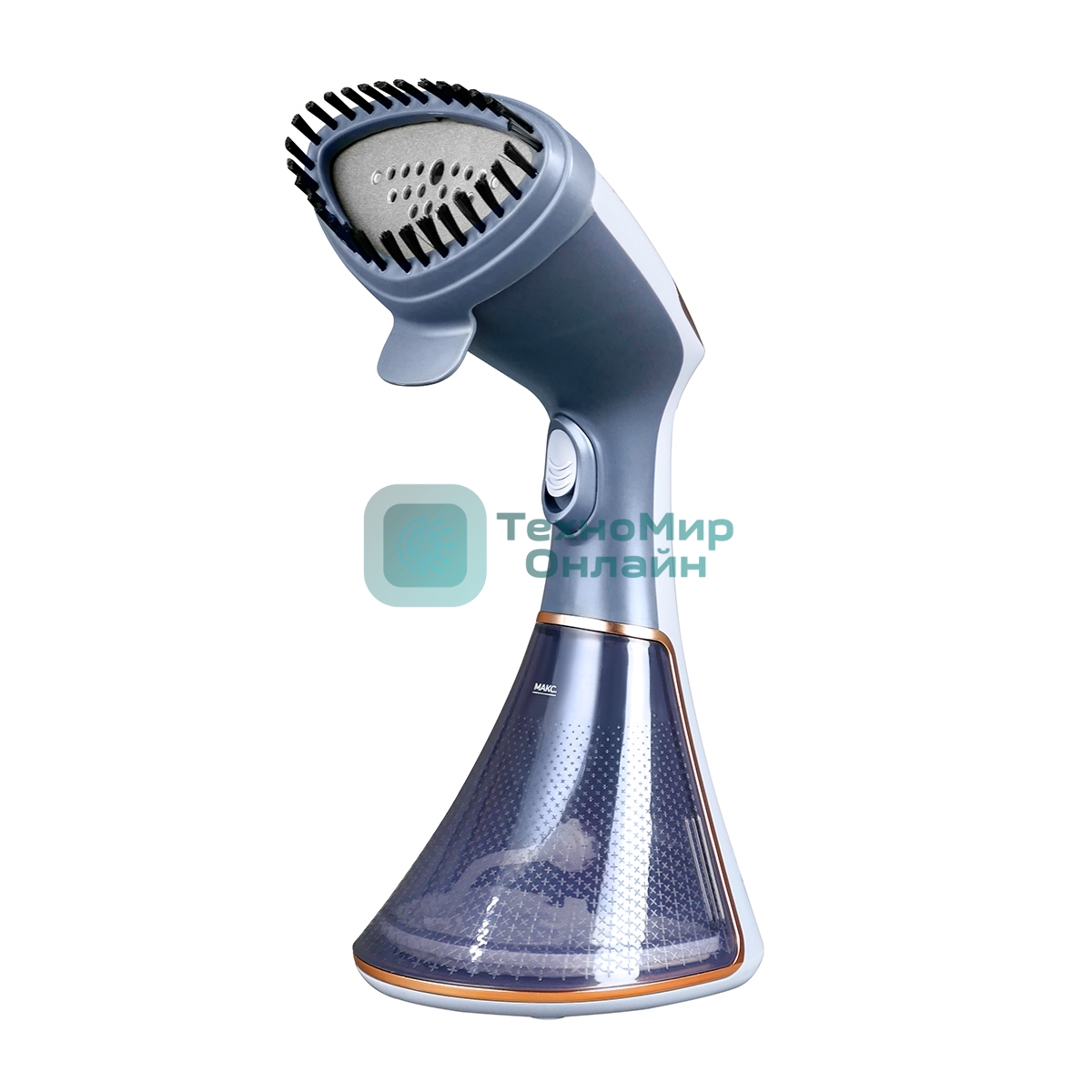 Отпариватель Centek CT-2396 синий, 1650 Вт, 32 г/мин, 220 мл