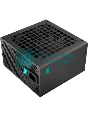 Блок питания Deepcool/GamerStorm PQ650G (ATX 3.1, 650W, Full Cable Management, PWM 120мм fan, 80 PLUS GOLD, Active PFC + Half Bridge + DC/DC, Full Japanese Capasitors, Gen5 PCIe) RET