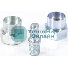 Катушка Denzel универ. триммер. гайка м10 гайка м8 м12 винт м8-м10 лев.резьба шаг1.25мм