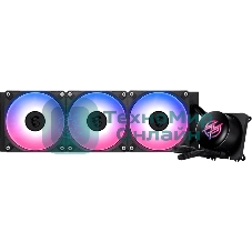Система жидкостного охлаждения/ Water Cooling System MSI MPG CORELIQUID P13 360 (300W, 360мм, LED, Black, ARGB/ Fans: 3x120мм, 64.89CFM, 2050RPM/ Pump 20dBA, 3400RPM, Rad thickness 27мм/ S: 1851, 1700, AM5, AM4)
