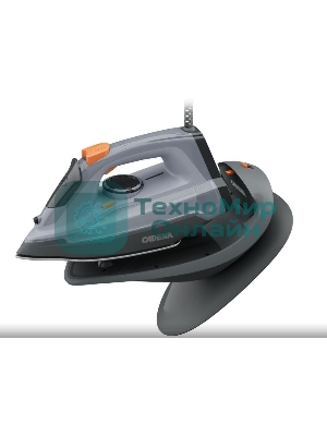 Утюг Cadena IC777C серый, 2600 Вт, 40 г/мин, 180 г/мин, 300 мл