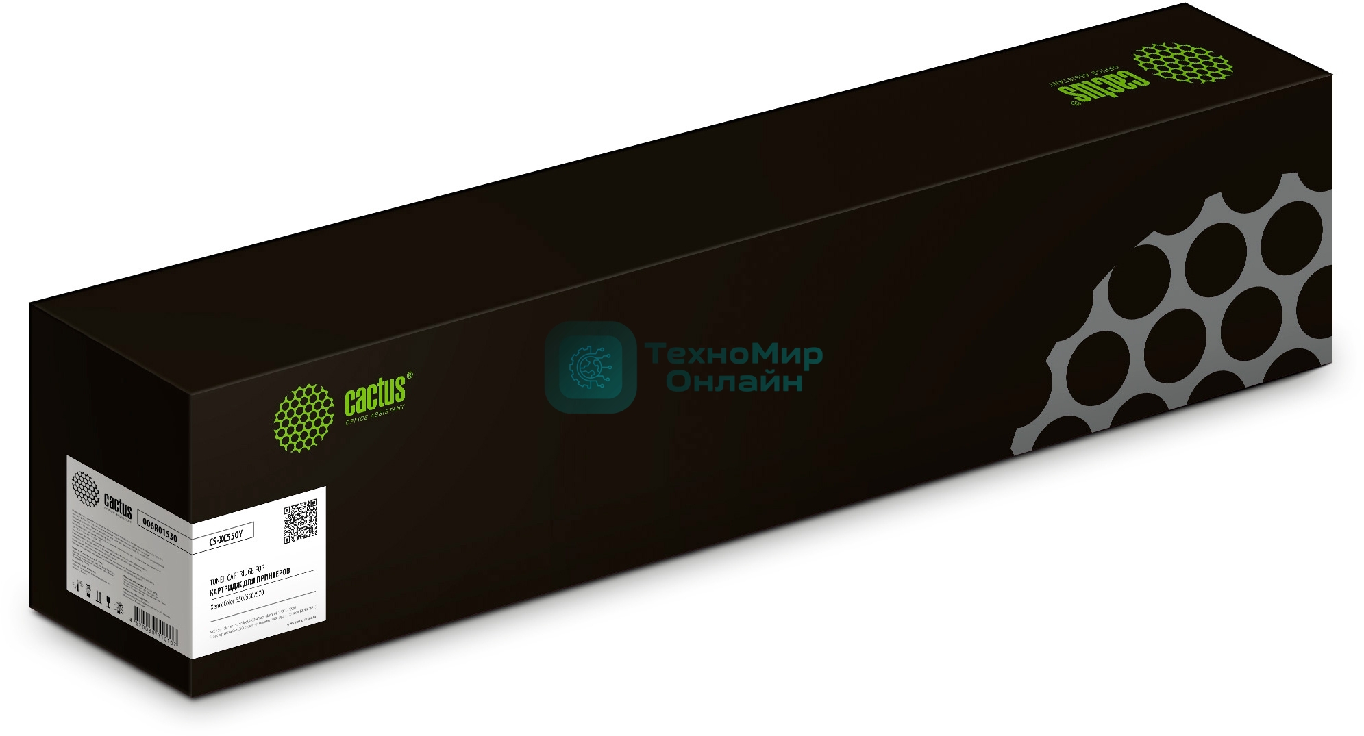 Картридж лазерный Cactus CS-XC550Y 006R01530 желтый (34000 стр.) для Xerox Colour 550/560