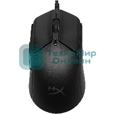 Мышь беспроводная HyperX Haste 2 черный, 26000 dpi, радиоканал, Bluetooth, USB, кнопки - 5