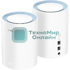 Бесшовный Mesh роутер Cudy M1200 (M1200 2-PACK) AC1200 Wi-Fi белый (упак.:2шт)