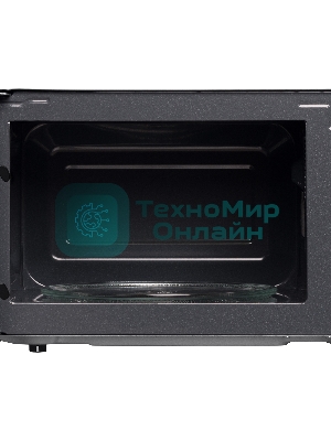 Микроволновая печь BBK 20MWS-773M/B-M черный, 20 л, 700 Вт, переключатели - поворотный механизм