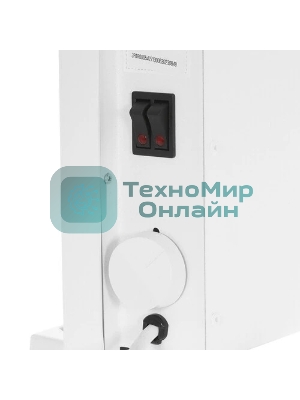 Конвектор электрический Primera Ram PHP-1508-MXR, белый, 1500 Вт, 20 м2, термостат