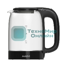 Чайник электрический Maxvi KE1741G черный
