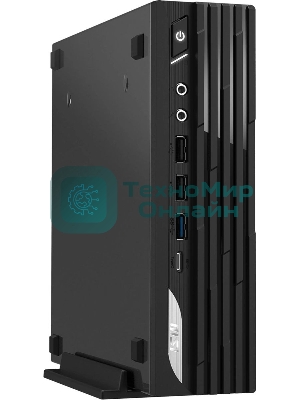 Мини ПК MSI Pro DP21 14M-1205RU i5 14400 (2.5) 16Gb SSD 512Gb UHDG 730 Win11Pro GbitEth WiFi BT 120W черный (9S6-B0A431-1205)