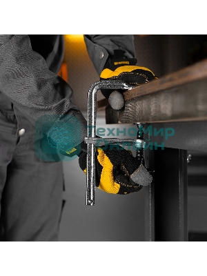 Струбцина Denzel F-образная, 80x200 мм, кованая