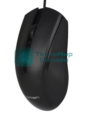 Мышь проводная CROWN CMM-310 черный
