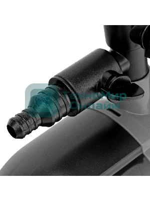 Насос фонтанный Denzel FNP31-24 31 Вт, подъем 2,4 м, 1500 л/ч, колокольчик/2 каскада/гейзер