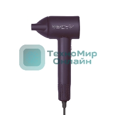 Фен Scarlett SC-HD70I43 фиолетовый, 1600 Вт, ионизация