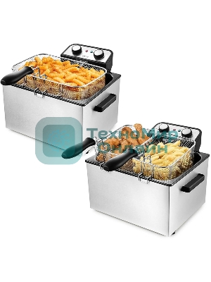 Фритюрница Kitfort КТ-2025 3270Вт черный/серебристый