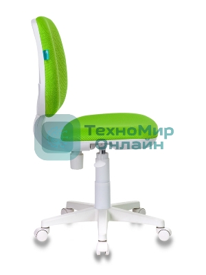 Кресло Бюрократ CH-W213/TW-18 салатовый, ткань, 120 кг