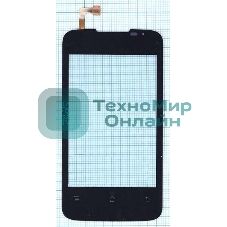 Сенсорное стекло (тачскрин) для Huawei HX035579A_VO W1447, черное