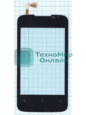 Сенсорное стекло (тачскрин) для Huawei HX035579A_VO W1447, черное