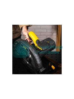 Циркулярная пила Deli DL-YJ235-E1 (2200Вт, 4200об/мин, диаметр диска 235мм)