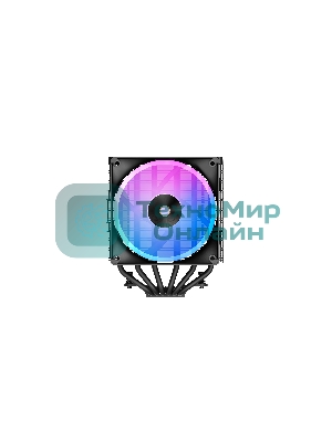 Кулер Ocypus Delta A62 BK ARGb черный 120мм алюминий+медь 2000rpm 29db 4-pin 260W 156мм