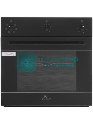 Духовка встраиваемая электрическая Electronicsdeluxe 6006.03 эшв-033 фасад стекло цвет - черный с нержав.ручками, электр.программатор 6-ти кнопочный, утапливаемые ручки, конвекция, гриль, режим разморозки,8 режимов работы, автомат.охлаждение корпуса,подсветка, объем 60 л.