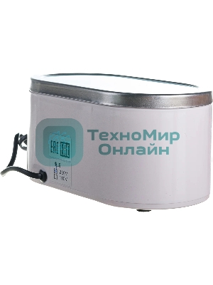 Ультразвуковая ванна BAKU BK-9030 белая, 0.6 л, 35 Вт