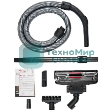 Пылесос IDEAL VC-2000 красный, 450/2000 Вт, уборка сухая, пылесборник мешок 2.3 л