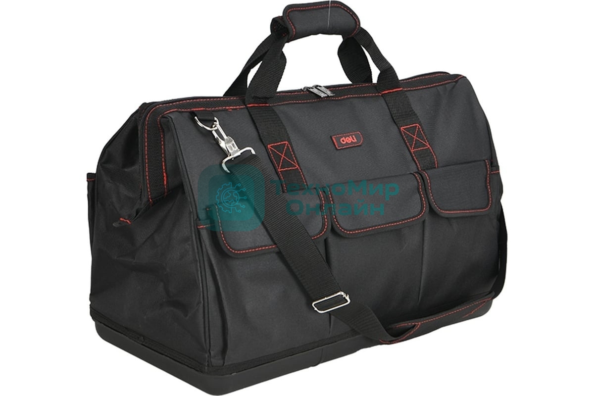 Сумка для инструментов Deli DL430906 Black Edition