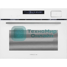 Духовой Шкаф электрический с паром Maunfeld MCMO5016STGW, 50л, дверца с 2 стеклами, белый