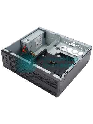 Компьютерный корпус Slim Desktop INWIN CJ708BL IP-S265AU7-2 80plus Bronze, U3*2+U2*2+A(HD)+TYPE 3.1C + FAN 80*15мм + intrusion switch INWIN Slim Case