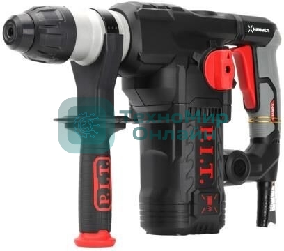 P.I.T. Перфоратор SDS-Plus электрич. PBH32-C6 (верт, 1500Вт, 6,0Дж, 3реж, Ø32мм, 0-920об/мин)