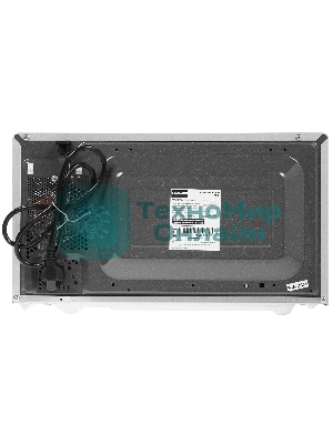Микроволновая печь Starwind SMW5220 серебристый, 20 л, 700 Вт, переключатели - кнопки, поворотный механизм