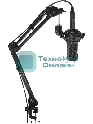 Микрофон проводной Audio-Technica AT2035 черный/черный