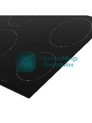 Электрическая варочная поверхность Hotpoint HR 6T1 B, независимая, черный