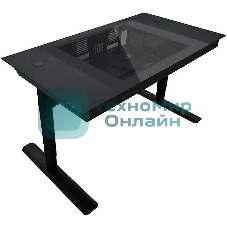 Компьютерный корпус Lian-Li DK07X черный без БП E-ATX 10x120мм 3x140мм 2xUSB3.0 audio bott PSU