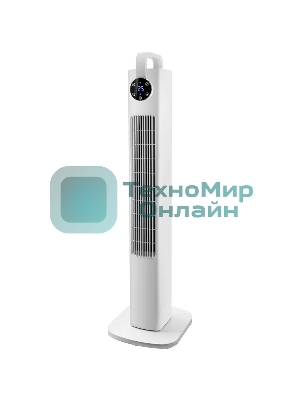 Колонный вентилятор BRAYER BR4957, эл.упр.,пульт ДУ,вращение,мощ-ть60Вт, LED дисплей, 3 скор.Таймер