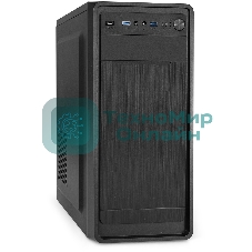 Компьютерный корпус Miditower ExeGate XP-332UC-UNS400 (ATX, БП UNS400 с вент. 12см, 2хUSB 3.0/1хTypeC, аудио, черный)