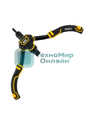 Заклепочник Denzel для резьбовых заклепок, двуручный, заклепки М3, М4, М5, М6, М8, М10, M12